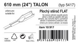Compass Stěrač FLAT BULK (TALON) 24[34]/610mm