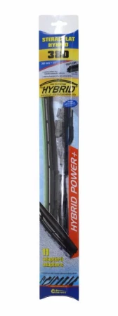 Compass Stěrač HYBRID 380mm + 11 adaptérů TEFLON Compass Stěrač HYBRID 380mm + 11 adaptérů TEFLON