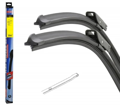 Compass Stěrače FLAT SET (BOLT) 750+660mm Compass Stěrače FLAT SET (BOLT) 750+660mm