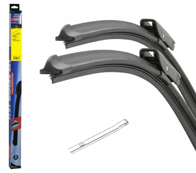 Compass Stěrače FLAT SET (BOLT) 750+750mm Compass Stěrače FLAT SET (BOLT) 750+750mm