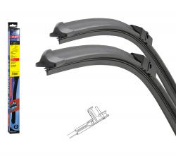 Compass Stěrače FLAT SET (PIN) 530+530mm SUP I Compass Stěrače FLAT SET (PIN) 530+530mm SUP I