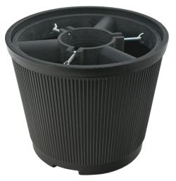 Compass Stojan na vánoční stromek / květináč 10l - šedý