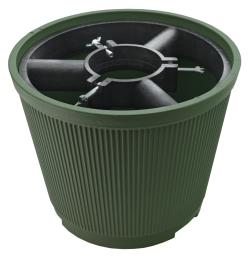 Compass Stojan na vánoční stromek / květináč 10l - zelený