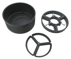 Compass Stojan na vánoční stromek / květináč 5l - šedý