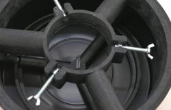 Compass Stojan na vánoční stromek / květináč 5l - šedý (VÝPRODEJ)