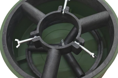 Compass Stojan na vánoční stromek / květináč 5l - zelený