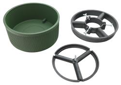 Compass Stojan na vánoční stromek / květináč 5l - zelený