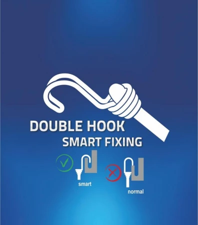 Compass Upínač pružný DOUBLE HOOK 10mm/200cm TÜV/GS
