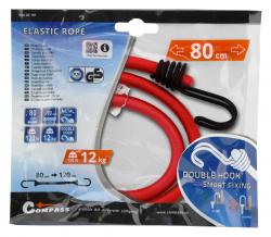 Compass Upínač pružný DOUBLE HOOK 10mm/80cm TÜV/GS Compass Upínač pružný DOUBLE HOOK 10mm/80cm TÜV/GS