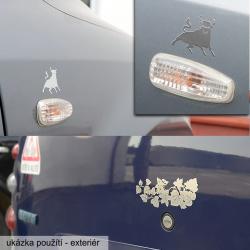 Compass Znak HEAD samolepící METAL velký