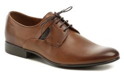 Conhpol C6503 hnědé pánské společenské polobotky Conhpol C6503 hnědé pánské společenské polobotky