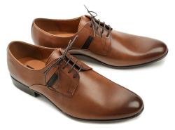 Conhpol C6503 hnedé pánske spoločenské poltopánky