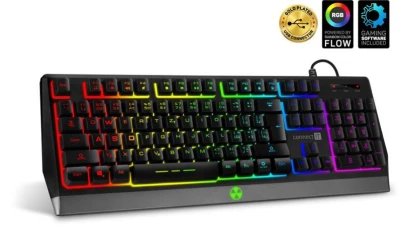 Connect IT BATTLE RGB herní klávesnice (CZ+SK verze), ČERNÁ Connect IT BATTLE RGB herní klávesnice (CZ+SK verze), ČERNÁ