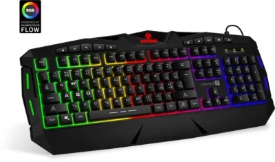 Connect IT BIOHAZARD klávesnice pro hráče, RGB podsvícení, 10 multimed. kláves, USB (CZ+SK verze) Connect IT BIOHAZARD klávesnice pro hráče, RGB podsvícení, 10 multimed. kláves, USB (CZ+SK verze)
