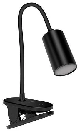 Connect IT CLIP 2 stolní Led lampička s klipem, baterie,USB-C, ČERNÁ Connect IT CLIP 2 stolní Led lampička s klipem, baterie,USB-C, ČERNÁ
