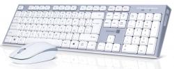 CONNECT IT Combo bezdrátová klávesnice + myš, 2,4GHz, USB, CZ + SK layout, šedo-bílá CONNECT IT Combo bezdrátová klávesnice + myš, 2,4GHz, USB, CZ + SK layout, šedo-bílá