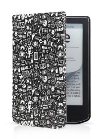 CONNECT IT Doodle pouzdro pro PocketBook 629/634, DOODLE-ČERNÁ CONNECT IT Doodle pouzdro pro PocketBook 629/634, DOODLE-ČERNÁ