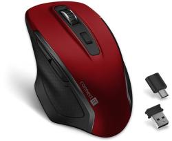 CONNECT IT Dual SmartSwitch bezdrátová myš, USB-A + C (+1x AA baterie zdarma), ČERVENÁ CONNECT IT Dual SmartSwitch bezdrátová myš, USB-A + C (+1x AA baterie zdarma), ČERVENÁ