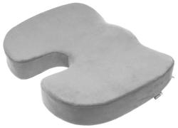 CONNECT IT FOR HEALTH Anatomický polštář na židli, ŠEDÝ CONNECT IT FOR HEALTH Anatomický polštář na židli, ŠEDÝ