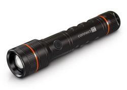 CONNECT IT GLEAM 1000R LED ruční svítilna dobíjecí (2200mAh), 1000 lm, hliníková, voděodolná, černá CONNECT IT GLEAM 1000R LED ruční svítilna dobíjecí (2200mAh), 1000 lm, hliníková, voděodolná, černá