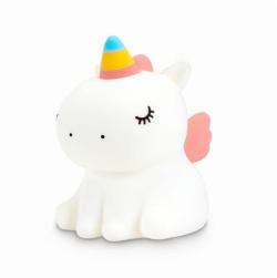 CONNECT IT JEDNOROŽEC dětské noční světlo, dotykové, 3 úrovně osvětlení, baterie 1200 mAh, bílá CONNECT IT JEDNOROŽEC dětské noční světlo, dotykové, 3 úrovně osvětlení, baterie 1200 mAh, bílá