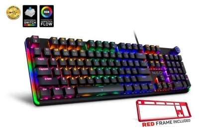 Connect IT Mechanická klávesnice NEO2 + CZ + SK layout Černo-Červená Connect IT Mechanická klávesnice NEO2 + CZ + SK layout Černo-Červená