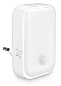 CONNECT IT SPARKLE 1 SENSOR noční světlo s pohybovým čidlem, 3 úrovně osvětlení, BÍLÁ CONNECT IT SPARKLE 1 SENSOR noční světlo s pohybovým čidlem, 3 úrovně osvětlení, BÍLÁ