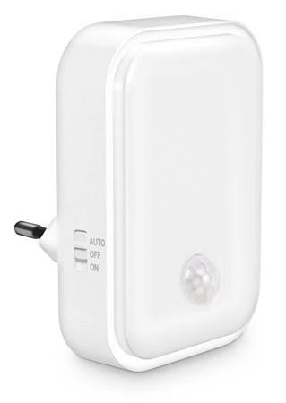 Connect IT SPARKLE 1 SENSOR noční světlo s pohybovým čidlem, 3 úrovně osvětlení, BÍLÁ Connect IT SPARKLE 1 SENSOR noční světlo s pohybovým čidlem, 3 úrovně osvětlení, BÍLÁ
