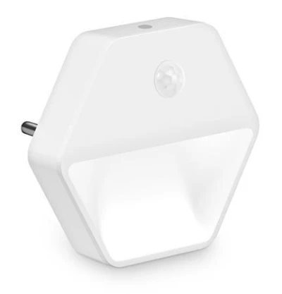 Connect IT SPARKLE 2 SENSOR noční světlo s pohybovým čidlem, 3 úrovně osvětlení, BÍLÁ