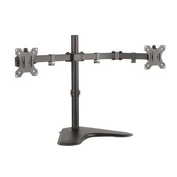 Connect IT TwinArm stolní držák na 2 monitory, s podstavcem, ČERNÝ Connect IT TwinArm stolní držák na 2 monitory, s podstavcem, ČERNÝ