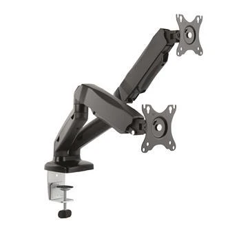 Connect IT TwinArm stolní držák na 2 monitory, záruka 30 let, ČERNÝ Connect IT TwinArm stolní držák na 2 monitory, záruka 30 let, ČERNÝ