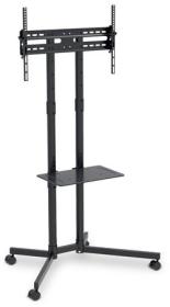 CONNECT IT Wheelie III pojízdný stojan držák na jednu obrazovku 37" - 70", záruka 30 let, ČERNÝ