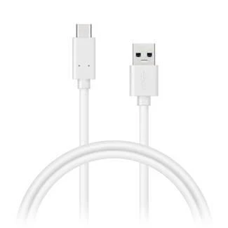 Connect IT Wirez USB C (Type C) - USB, tok proudu až 3A !, bílý, 2 m Connect IT Wirez USB C (Type C) - USB, tok proudu až 3A !, bílý, 2 m