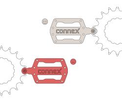 CONNEX Měrka na převodník CONNEX, nerezová ocel