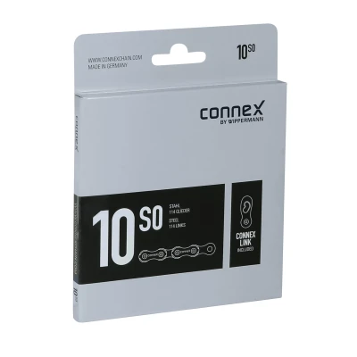CONNEX Řetěz 10s0 pro 10-kolo, stříbrný