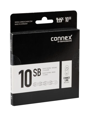 CONNEX Řetěz 10sB pro 10-kolo, černo-zlatý
