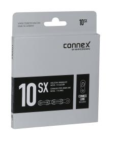 CONNEX Řetěz 10sX pro 10-kolo, stříbrný