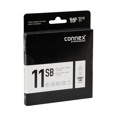 CONNEX Řetěz 11sB pro 11-kolo, černo-zlatý