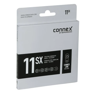 CONNEX Řetěz 11sX pro 11-kolo, stříbrný