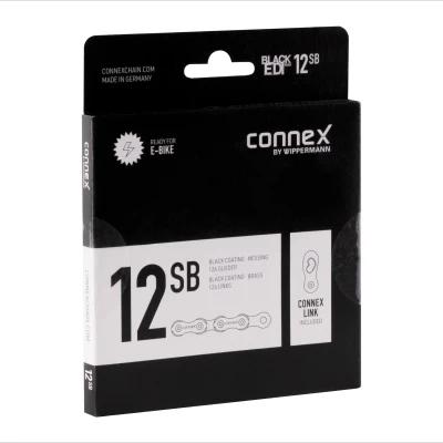 CONNEX Řetěz 12sB pro 12-kolo, černo-zlatý