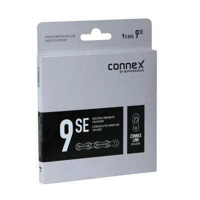CONNEX Řetěz 9sE pro E-BIKE 9-kolo, stříbrný