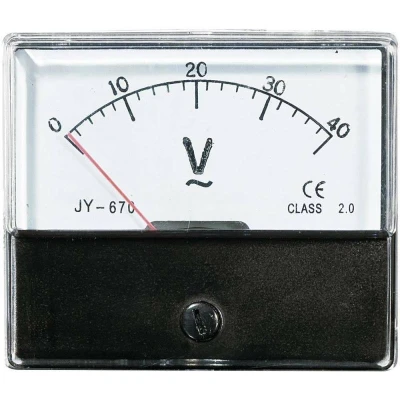 CONRAD Analogové panelové měřidlo VOLTCRAFT AM-70X60/40V 40 V CONRAD Analogové panelové měřidlo VOLTCRAFT AM-70X60/40V 40 V