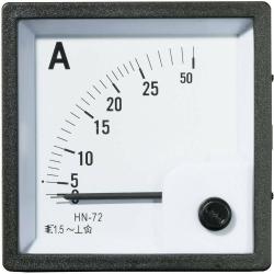 CONRAD Analogové panelové měřidlo VOLTCRAFT AM-72X72/25A 25 A
