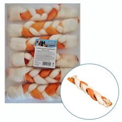 Copánek buvolí dvoubarevný JUKO Snacks 22,5 cm (6 ks) Copánek buvolí dvoubarevný JUKO Snacks 22,5 cm (6 ks)
