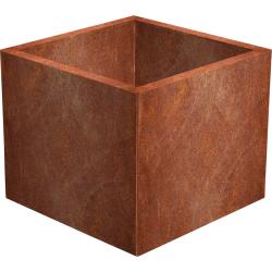 CORGARDEN 1001 Cube Zahradní květináč 60 x 60 x 50 cm, corten CORGARDEN 1001 Cube Zahradní květináč 60 x 60 x 50 cm, corten