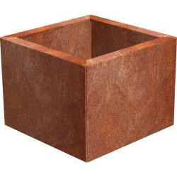 CORGARDEN 1002 Cube Zahradní květináč 40 x 40 x 30 cm, corten CORGARDEN 1002 Cube Zahradní květináč 40 x 40 x 30 cm, corten