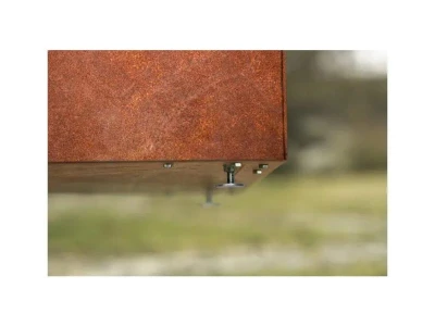 CORGARDEN Line corten 60 x 120 x 50 cm zahradní květináč