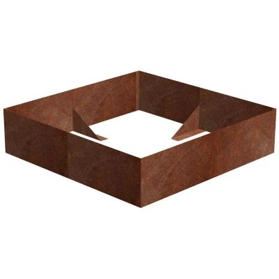 CORGARDEN Vivo corten 148 x 148 x 36 cm vyvýšený záhon