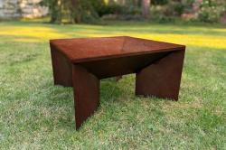 CORGARDEN 1016 Fokus Zahradní ohniště 50 x 50 x 30 cm, corten