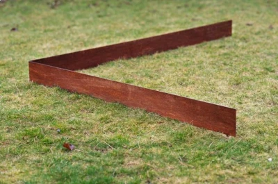 CORGARDEN Urbis corten 190 x 13 cm zahradní obrubník